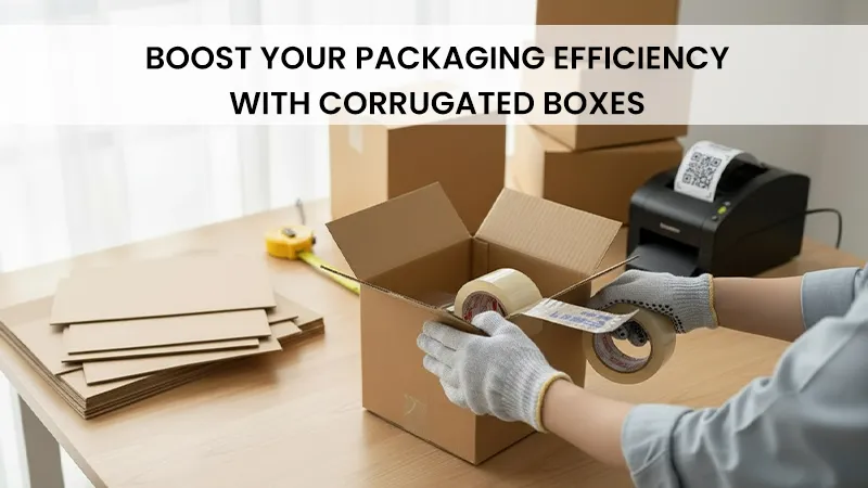 Boost Your Packaging Efficiency with Corrugated Boxes