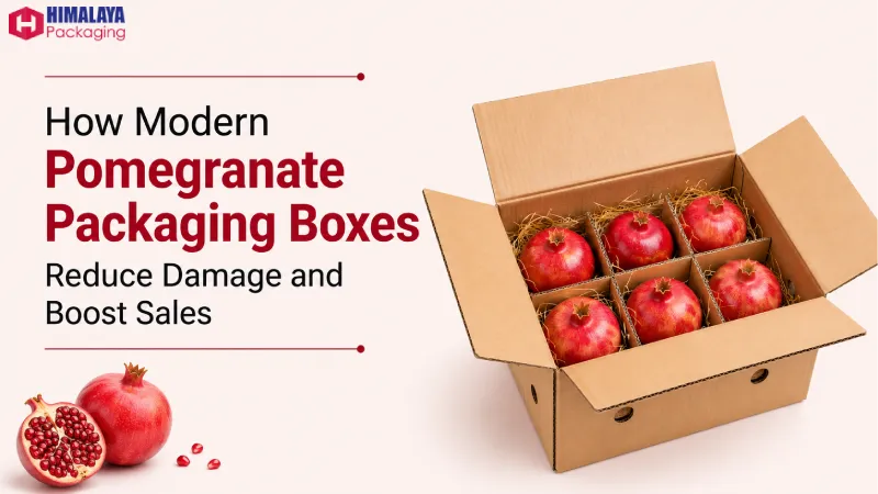 How Modern Pomegranate Packaging Boxes Reduce Damage and Boost Sales
