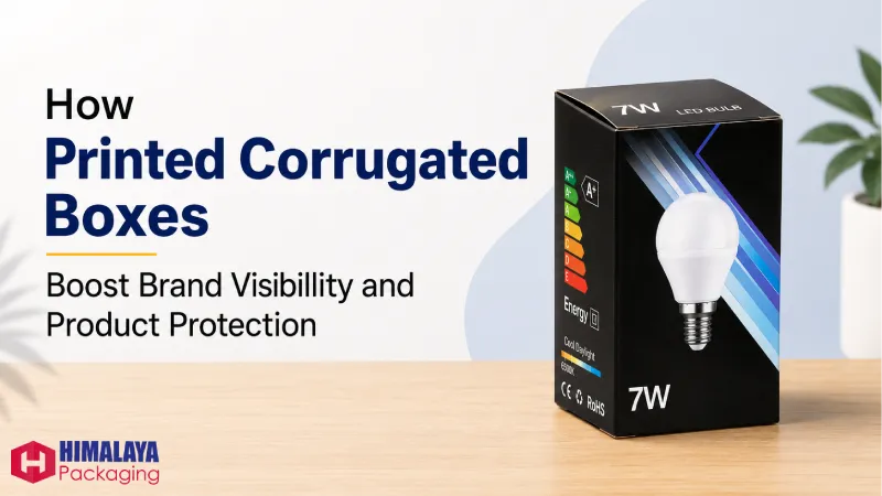 How Printed Corrugated Boxes Boost Brand Visibility and Product Protection