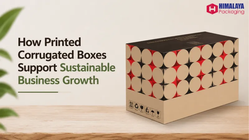 How Printed Corrugated Boxes Support Sustainable Business Growth