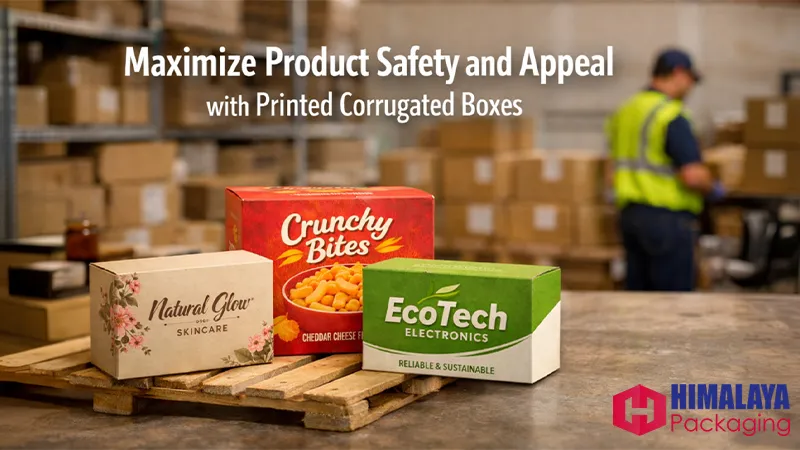 Maximize Product Safety and Appeal with Printed Corrugated Boxes