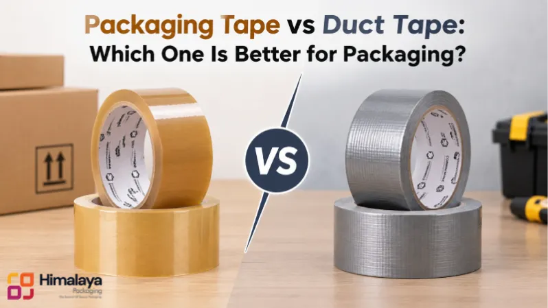 Packaging Tape vs Duct Tape: Which One Is Better for Packaging?