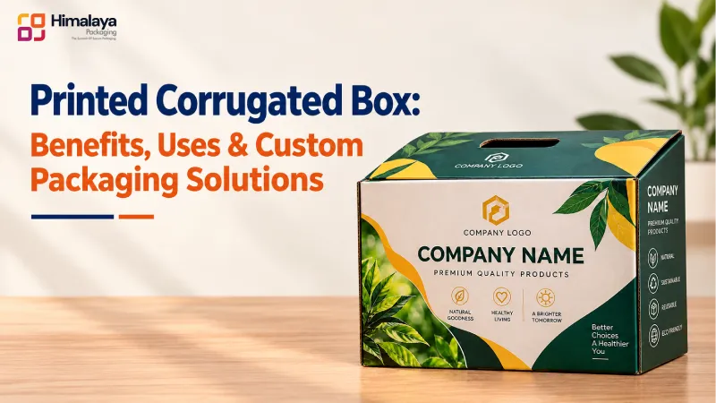 Printed Corrugated Box: Benefits, Uses & Custom Packaging Solutions
