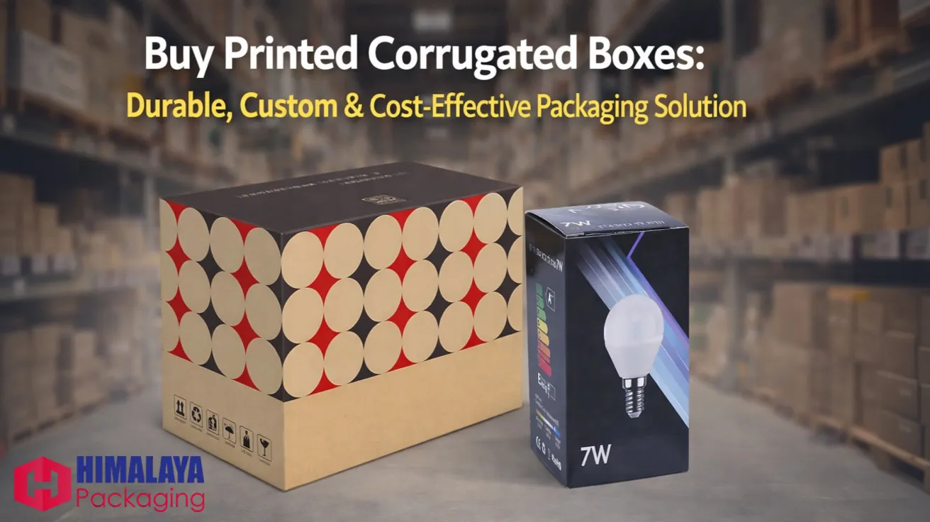 Buy Printed Corrugated Boxes: Durable, Custom & Cost-Effective Packaging Solution