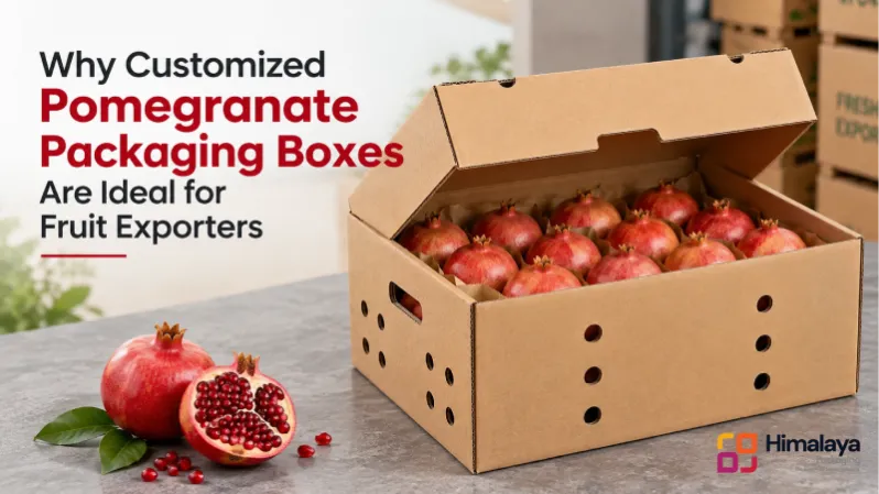 Why Customized Pomegranate Packaging Boxes Are Ideal for Fruit Exporters