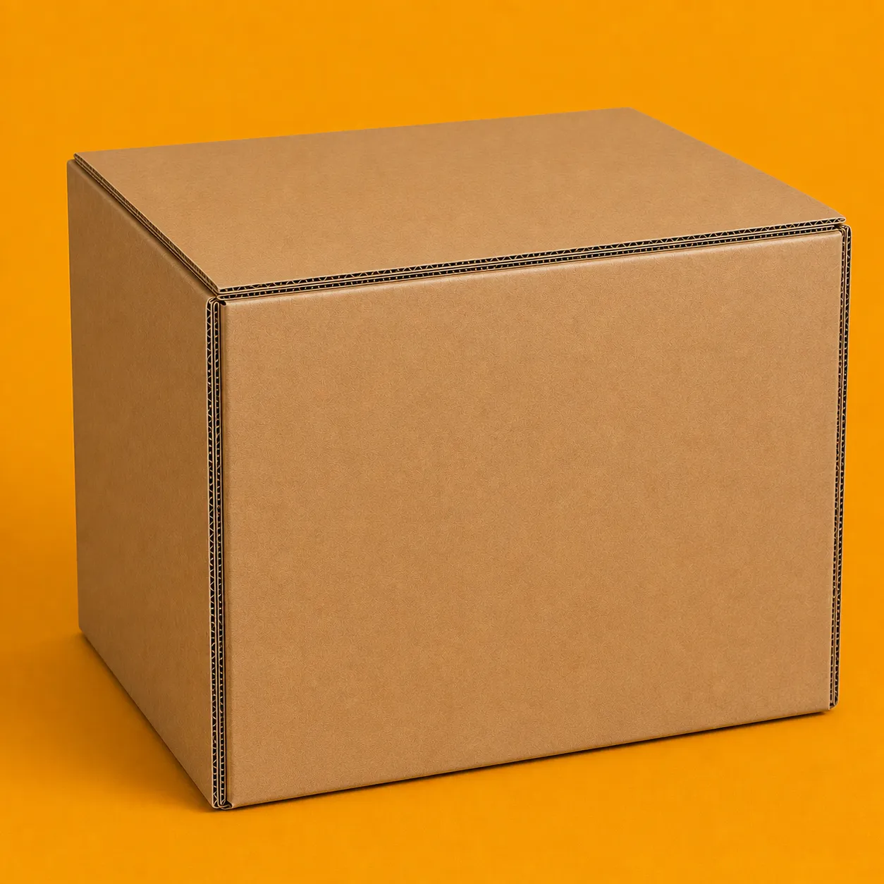 5 ply corrugated box with double wall construction for heavier loads