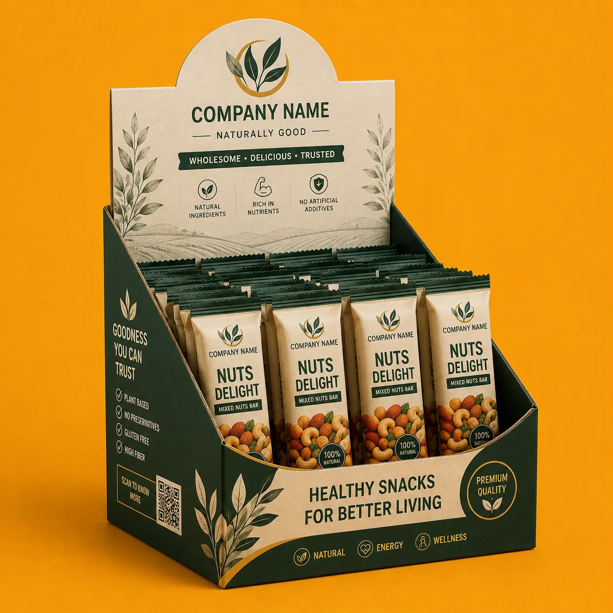 Custom Display Boxes manufactured by Himalaya Packaging in Ahmedabad
