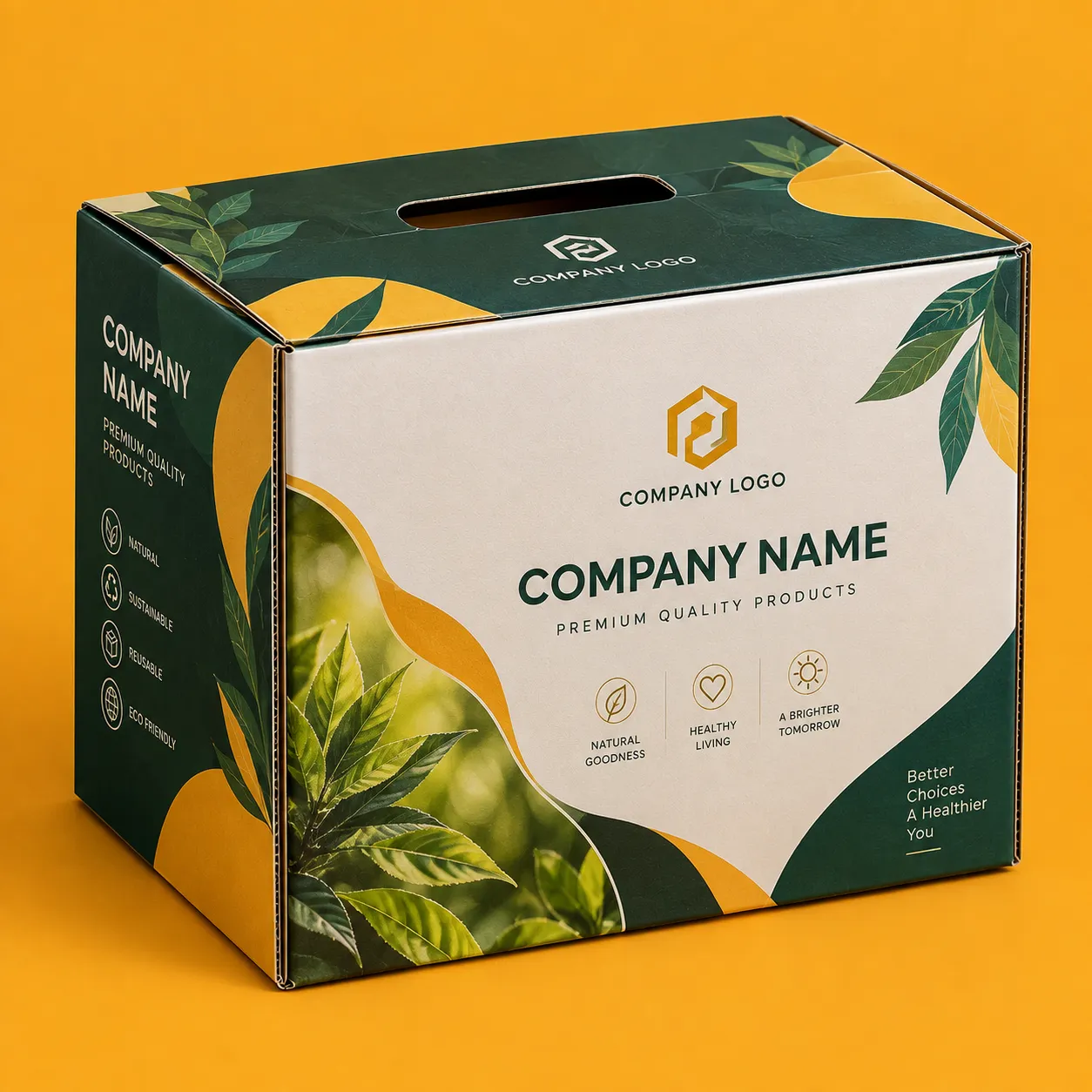 Printed corrugated boxes