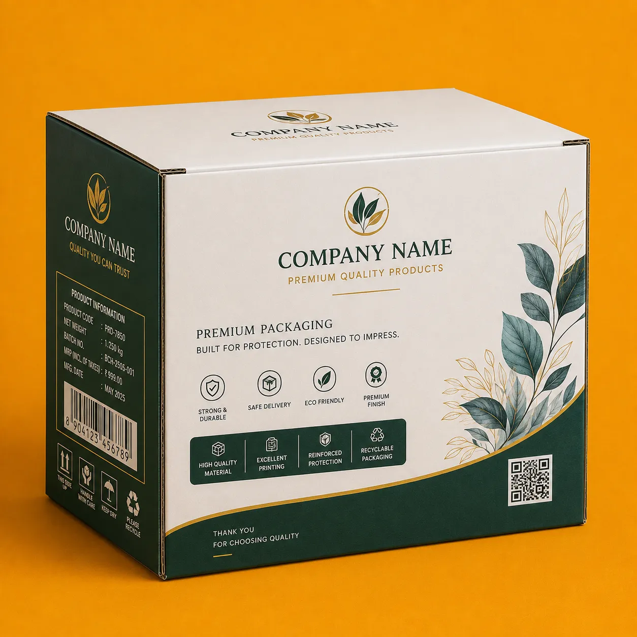 Duplex Corrugated Boxes manufactured by Himalaya Packaging in Ahmedabad