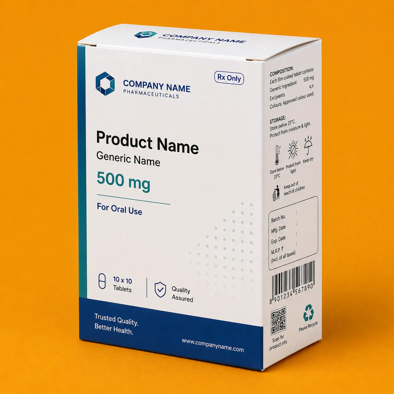 Pharma Cartons manufactured by Himalaya Packaging in Ahmedabad