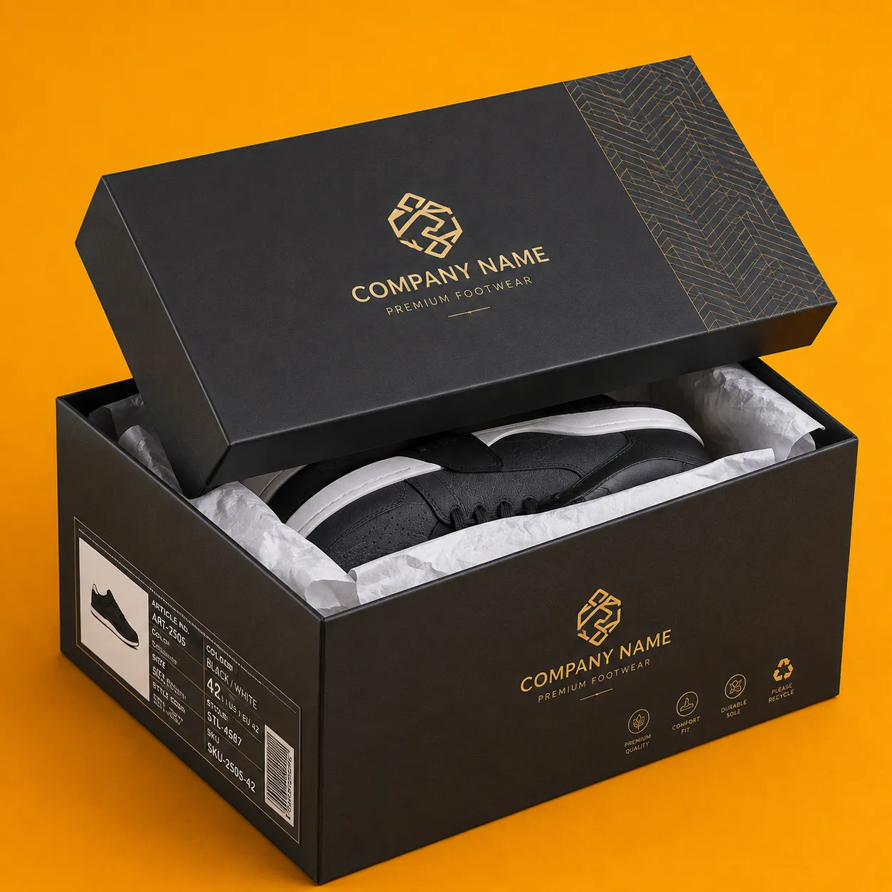 Shoe Boxes manufactured by Himalaya Packaging in Ahmedabad