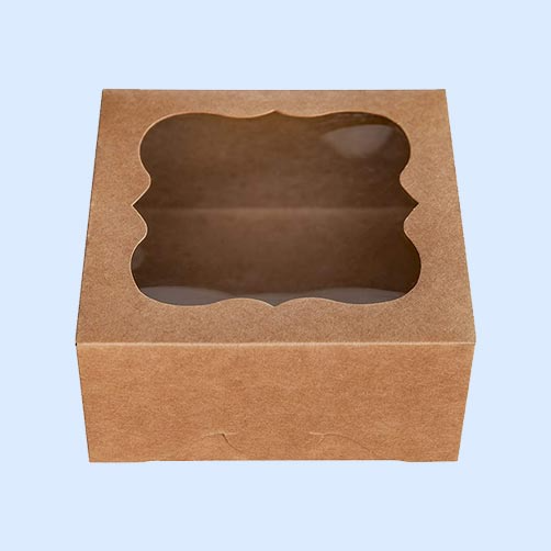 Brown Cake Paper Box Manufacturer Gujarat
